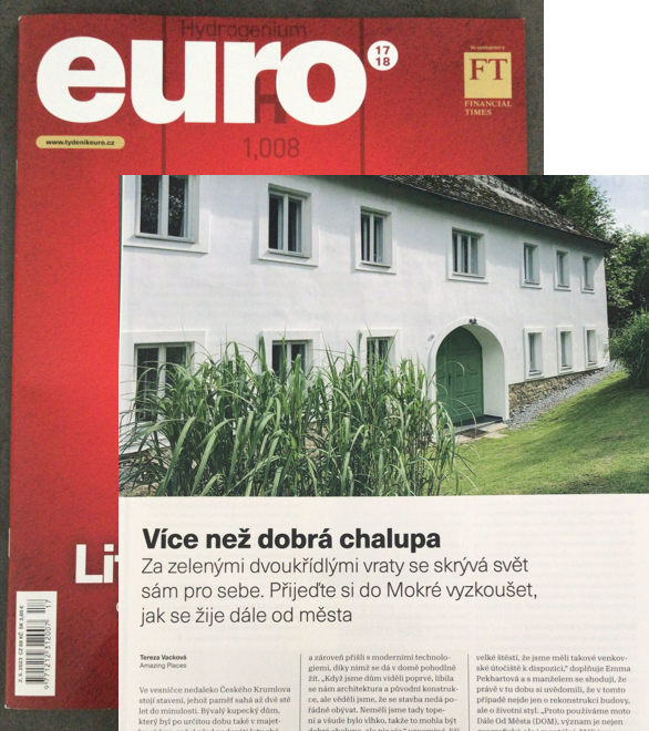 Napsali o nás v euro magazínu